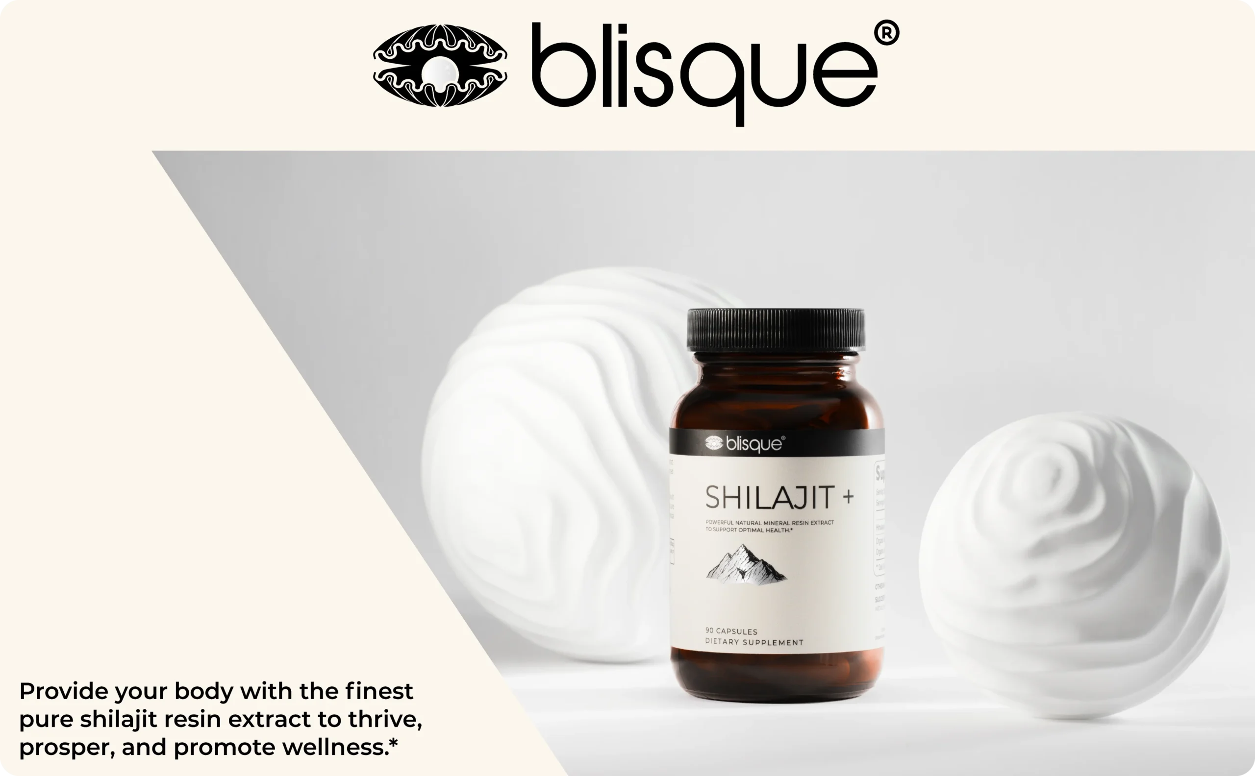 Blisque Shilajit Resin Supplement