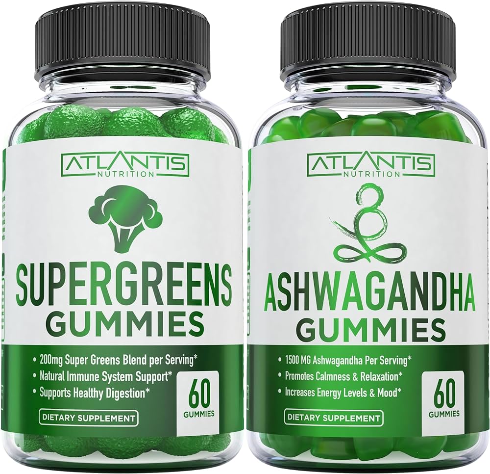 Supergreens & Ashwagandha Gummies